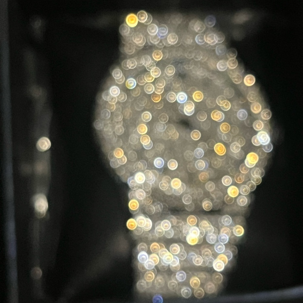 VVS Bustdown Simulated Diamond Stainless Steel Iced Out Watch Luxury HipHop - Picture 2 of 9